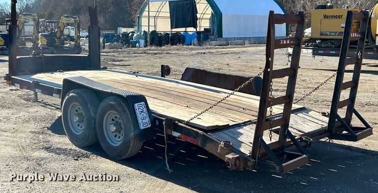 image for item NE9789 2013 Hooper 7X18'BC5 equipment trailer