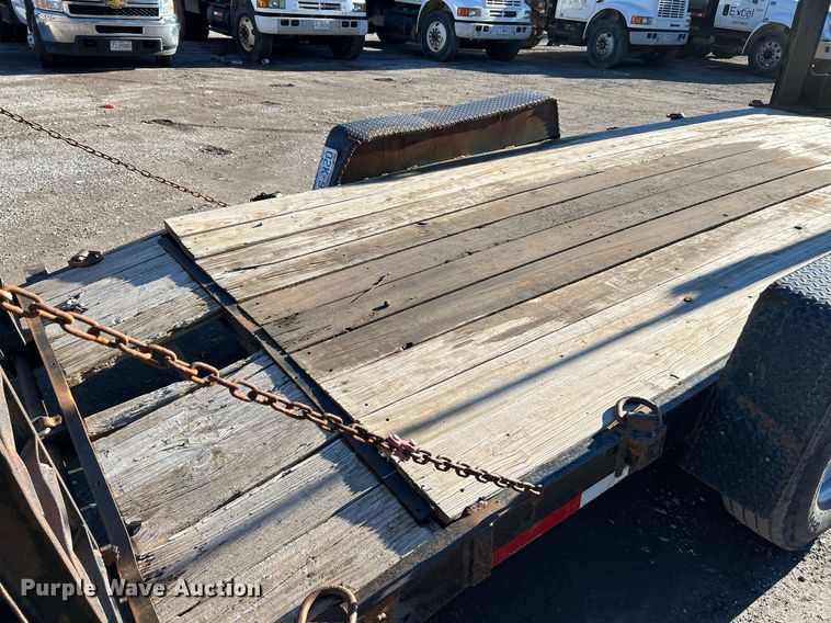 image for item NE9789 2013 Hooper 7X18'BC5 equipment trailer