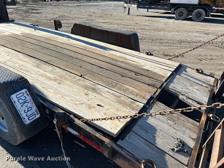 image for item NE9789 2013 Hooper 7X18'BC5 equipment trailer