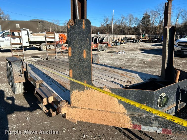 image for item NE9789 2013 Hooper 7X18'BC5 equipment trailer