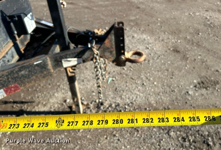 image for item NE9789 2013 Hooper 7X18'BC5 equipment trailer