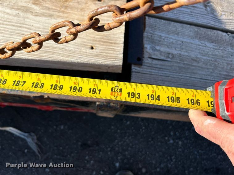 image for item NE9789 2013 Hooper 7X18'BC5 equipment trailer