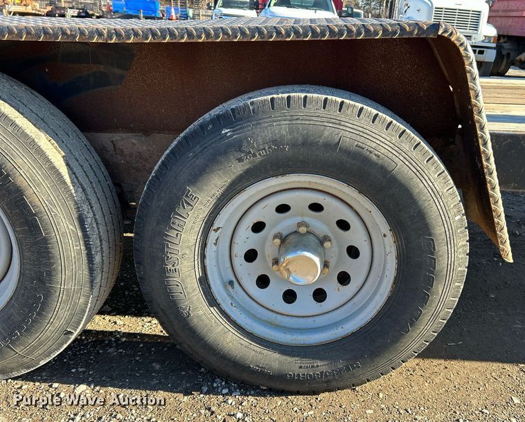 image for item NE9789 2013 Hooper 7X18'BC5 equipment trailer