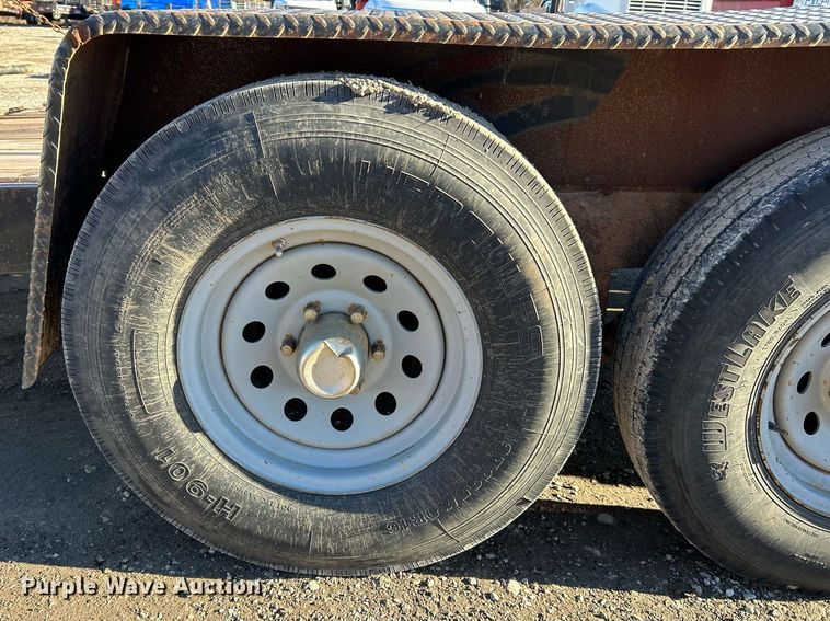 image for item NE9789 2013 Hooper 7X18'BC5 equipment trailer