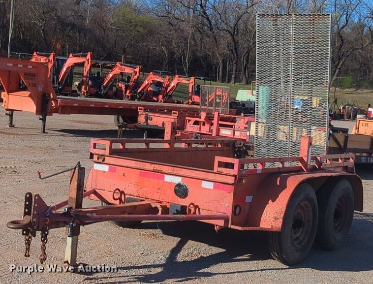 image for item NG9307 Shop built utility trailer