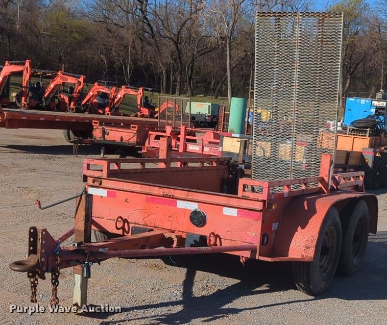 image for item NG9307 Shop built utility trailer