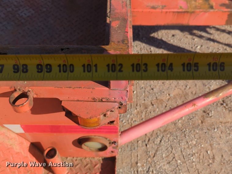 image for item NG9307 Shop built utility trailer