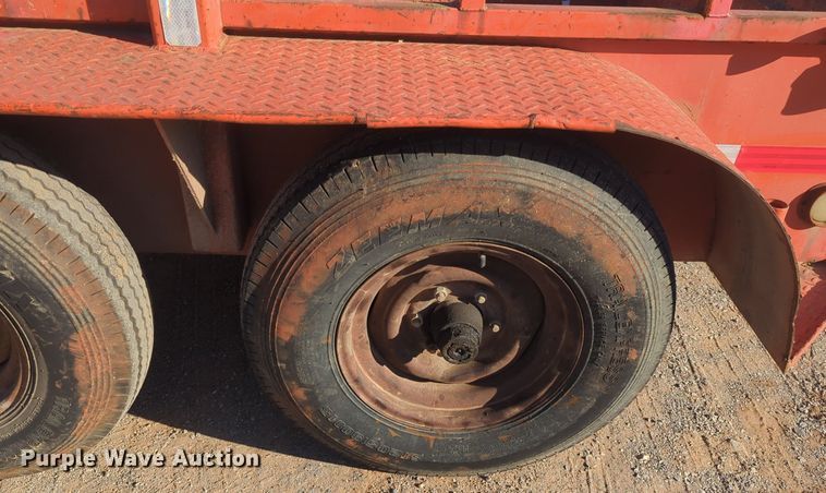 image for item NG9307 Shop built utility trailer