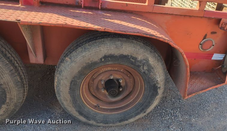 image for item NG9307 Shop built utility trailer