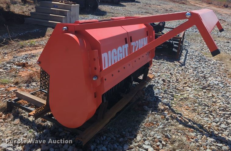 image for item NG9309 2023 Diggit TH76 skid steer mulcher