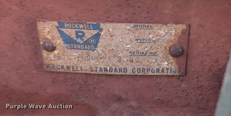 image for item NG9315 Rockwell Standard 1362 transfer case 