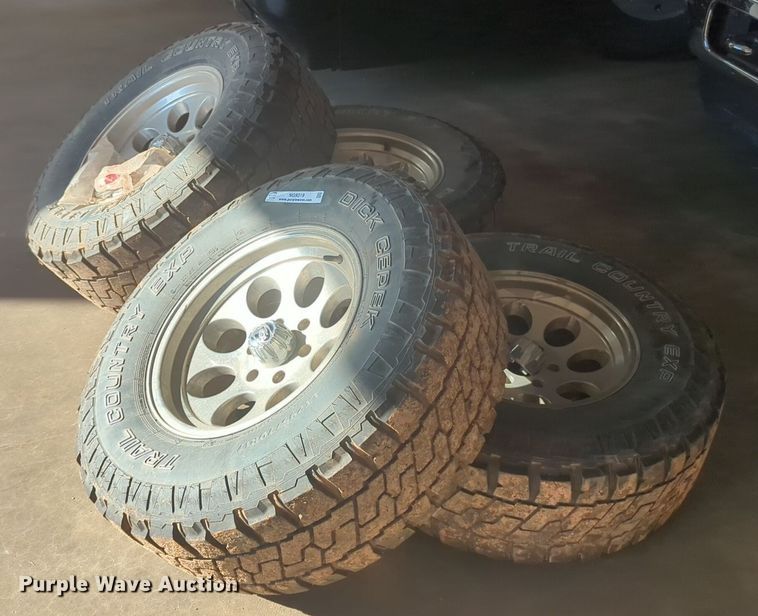 image for item NG9319 Dick Cepek 295/70R17 tires and wheels