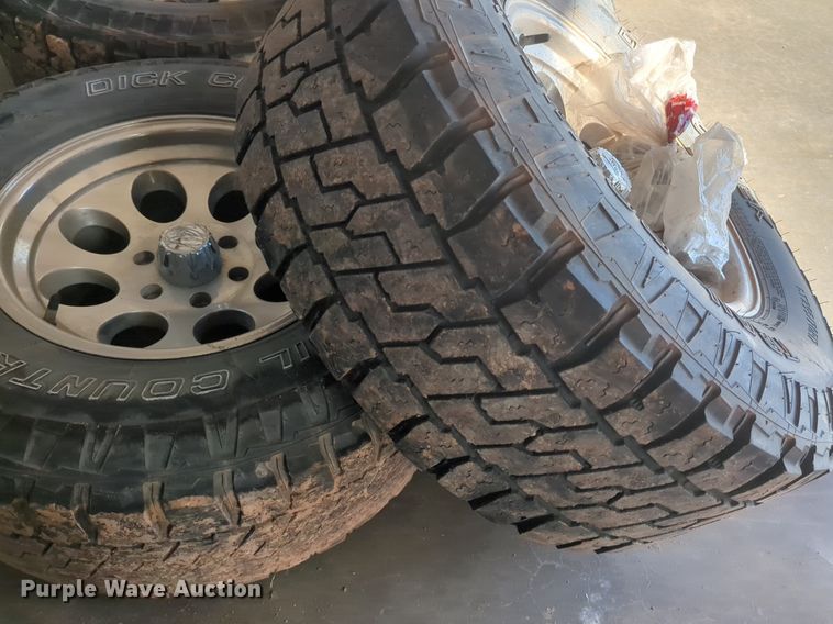 image for item NG9319 Dick Cepek 295/70R17 tires and wheels