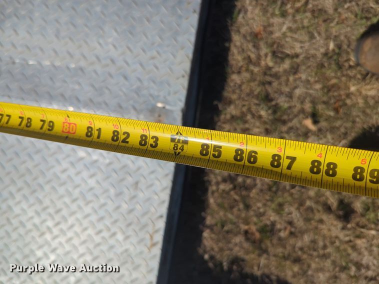 image for item NG9323 1989 Shop built enclosed car carrier