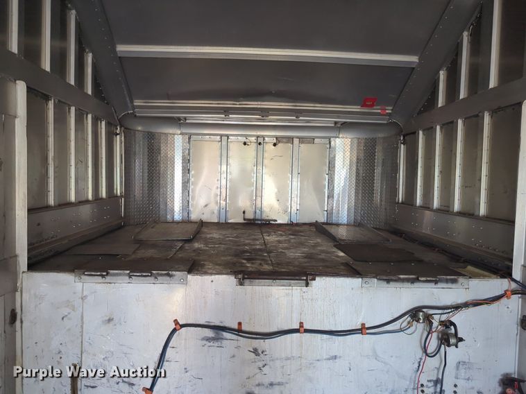 image for item NG9323 1989 Shop built enclosed car carrier