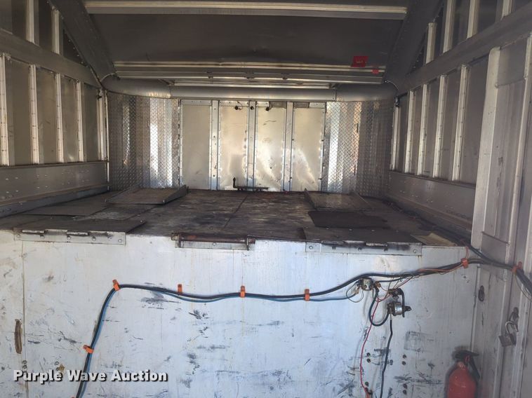 image for item NG9323 1989 Shop built enclosed car carrier