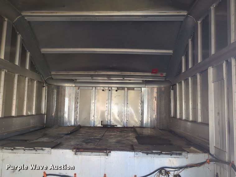 image for item NG9323 1989 Shop built enclosed car carrier