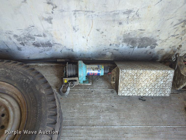 image for item NG9323 1989 Shop built enclosed car carrier