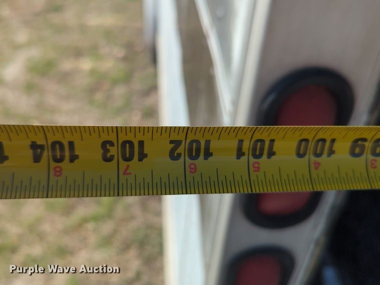 image for item NG9323 1989 Shop built enclosed car carrier