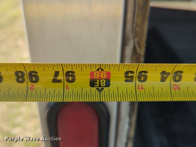 image for item NG9323 1989 Shop built enclosed car carrier