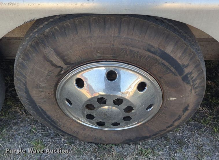 image for item NG9323 1989 Shop built enclosed car carrier