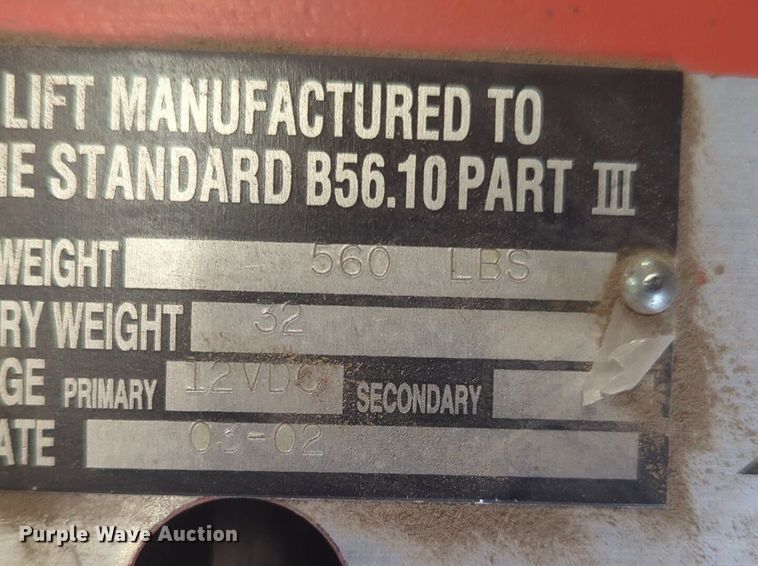 image for item NG9331 Presto 062 order picker