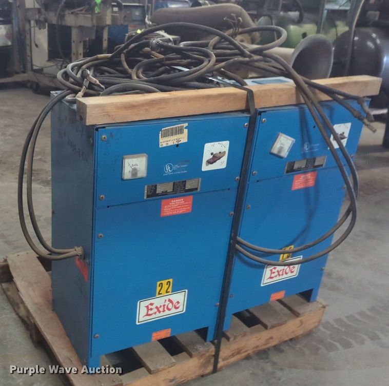 image for item NG9335 (3) Exide forklift chargers