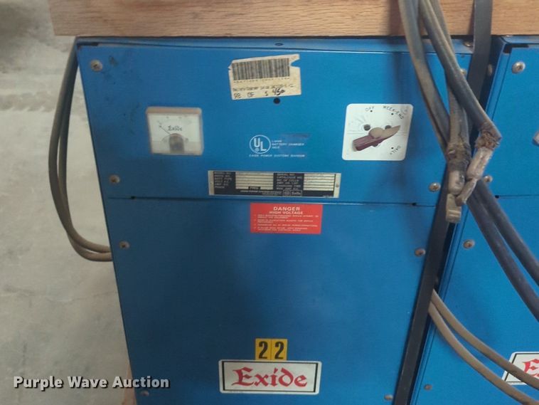 image for item NG9335 (3) Exide forklift chargers