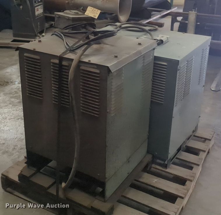 image for item NG9339 (2) forklift chargers