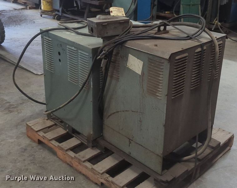 image for item NG9339 (2) forklift chargers