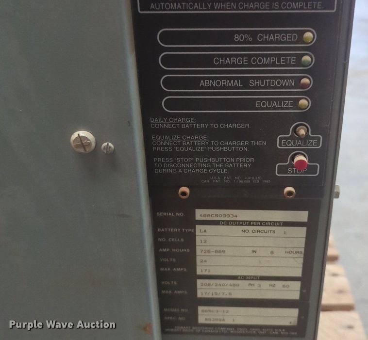 image for item NG9343 (2) forklift chargers