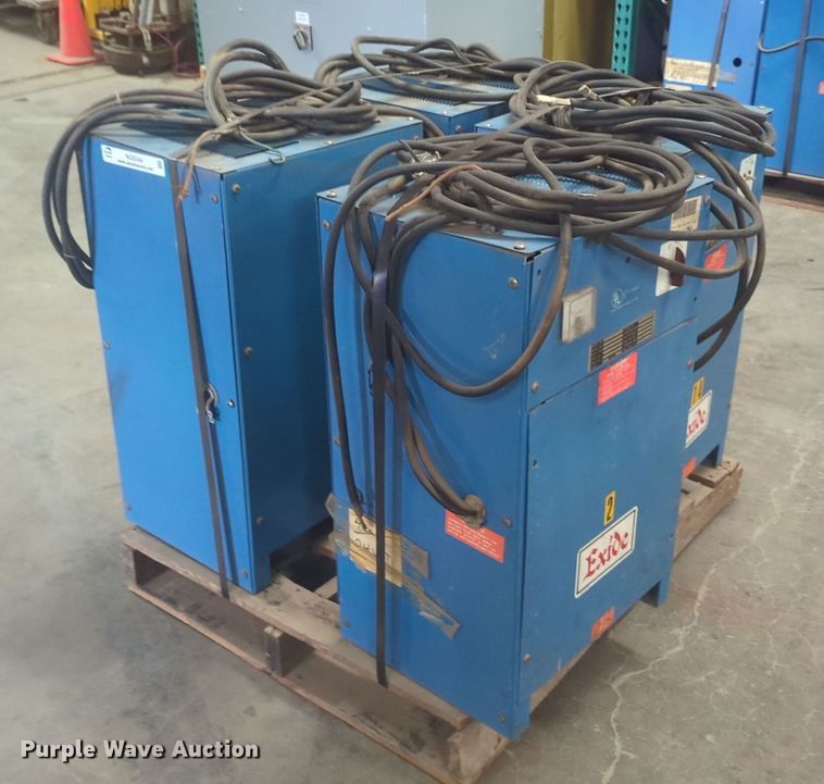 image for item NG9344 (4) Exide forklift chargers