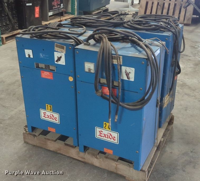 image for item NG9344 (4) Exide forklift chargers