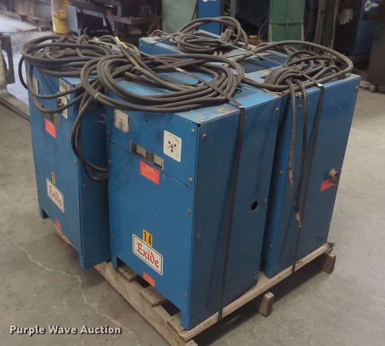 image for item NG9344 (4) Exide forklift chargers
