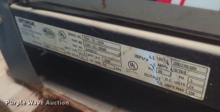 image for item NG9345 (2) forklift chargers