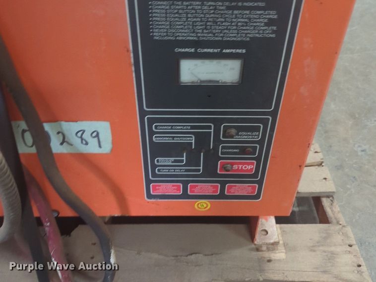 image for item NG9346 (2) C&D forklift chargers