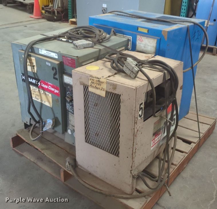 image for item NG9347 (3) forklift chargers