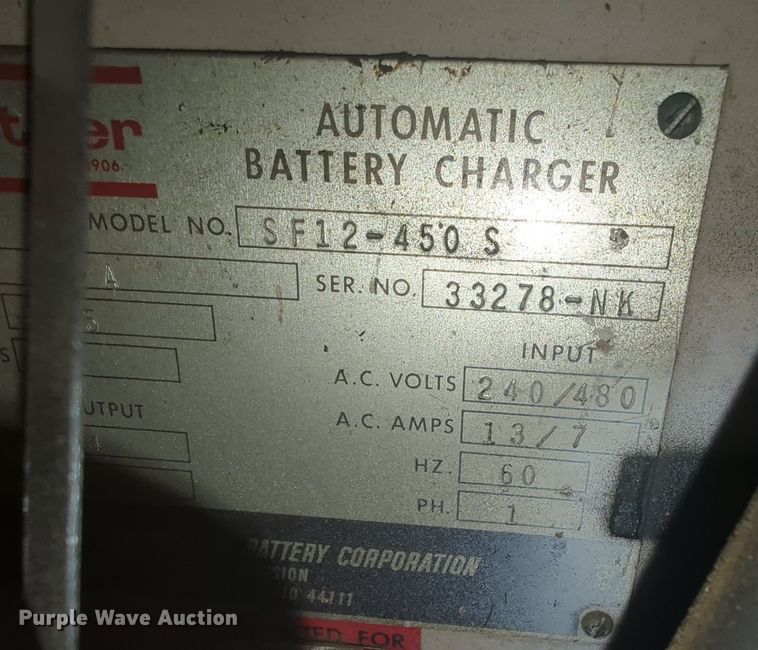 image for item NG9347 (3) forklift chargers