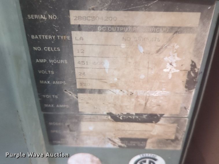 image for item NG9347 (3) forklift chargers