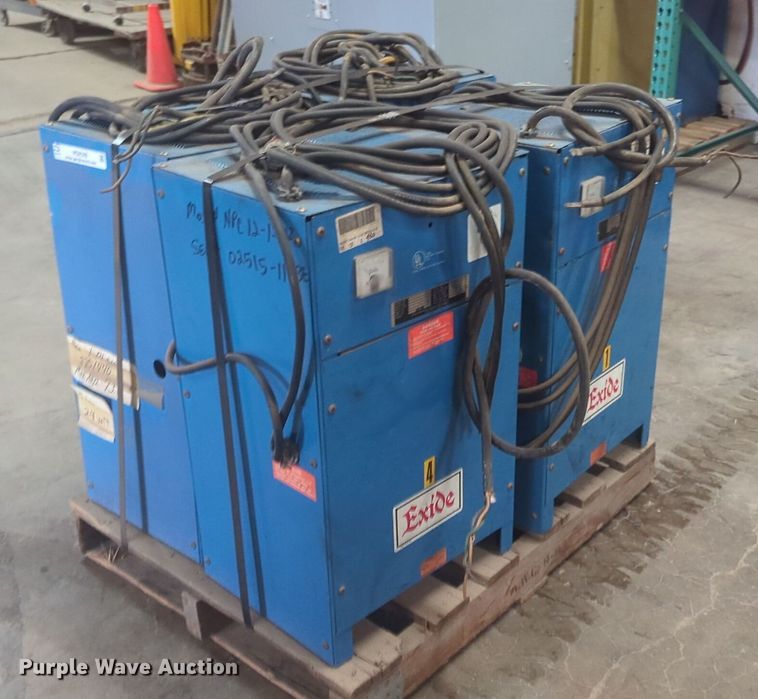 image for item NG9348 (4) Exide forklift chargers