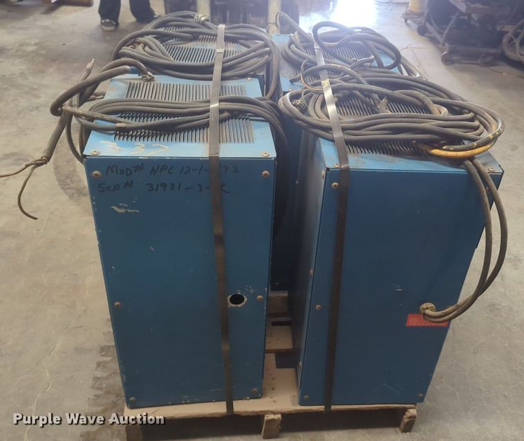 image for item NG9348 (4) Exide forklift chargers