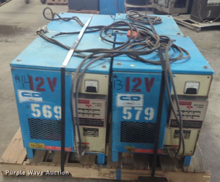 image for item NG9349 (4) C&D forklift chargers