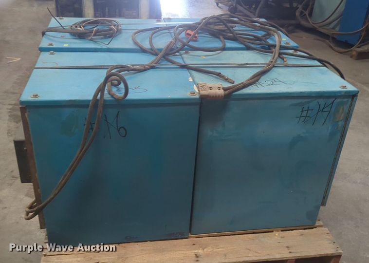 image for item NG9349 (4) C&D forklift chargers