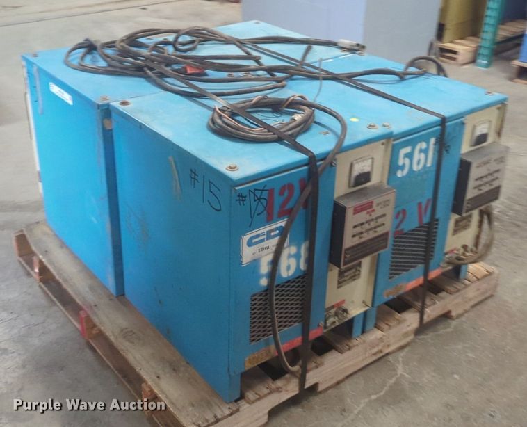 image for item NG9349 (4) C&D forklift chargers