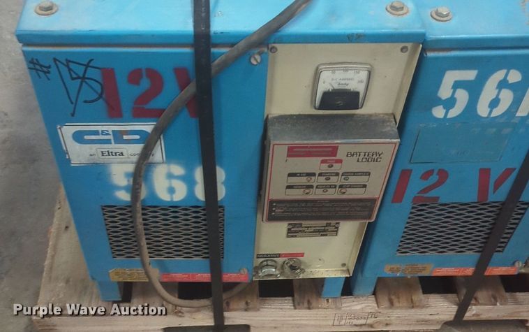 image for item NG9349 (4) C&D forklift chargers