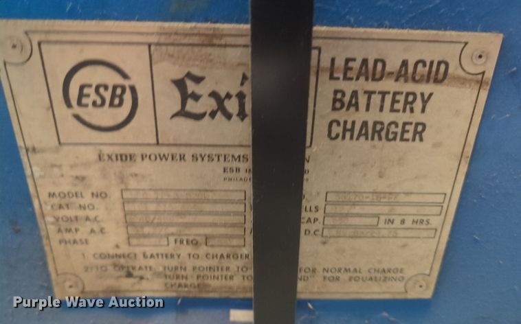 image for item NG9350 (2) forklift chargers