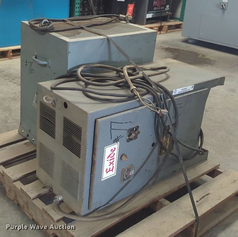 image for item NG9355 (2) forklift chargers