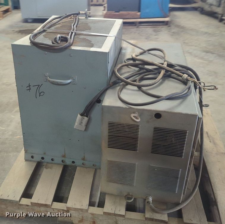 image for item NG9355 (2) forklift chargers