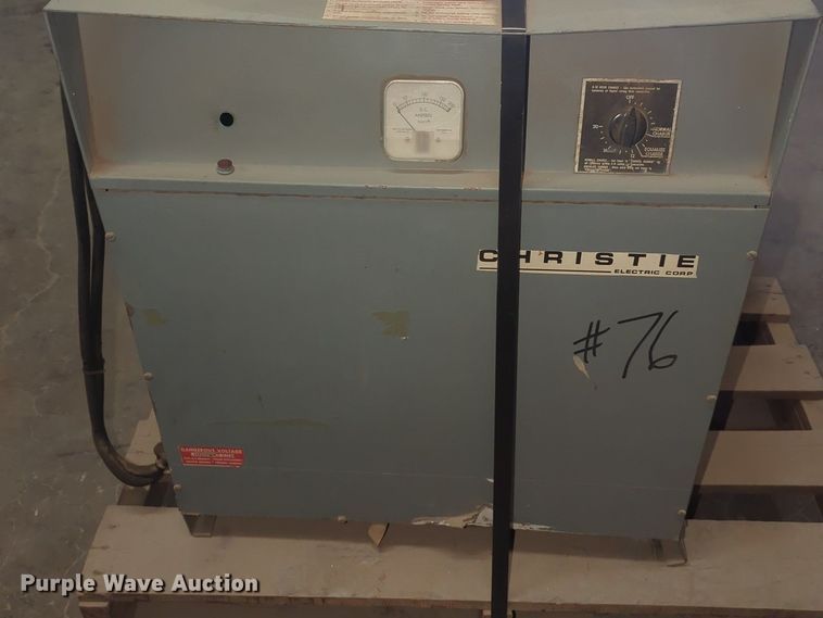 image for item NG9355 (2) forklift chargers