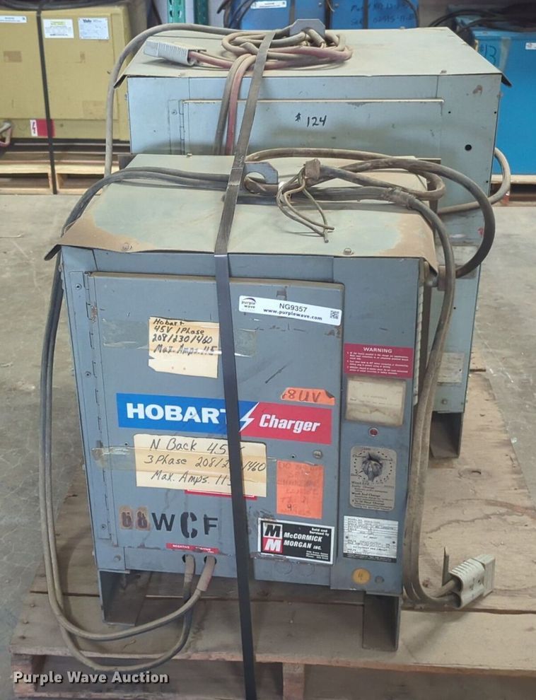 image for item NG9357 (2) forklift chargers